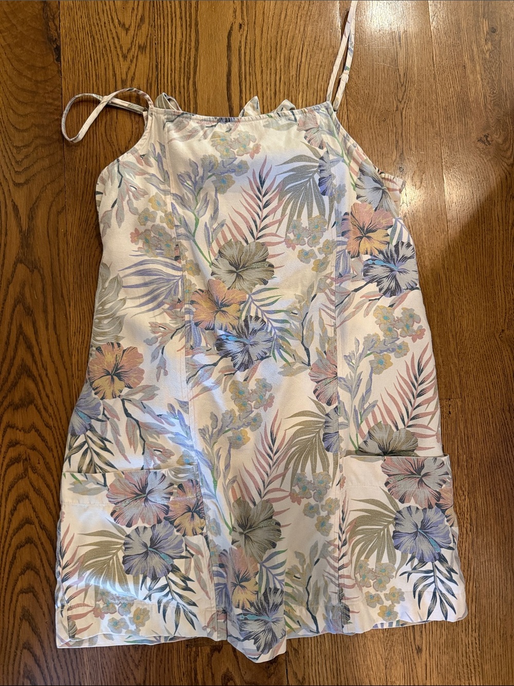 Rip Curl Pastel Multi-Color Slip Top (With Pockets)